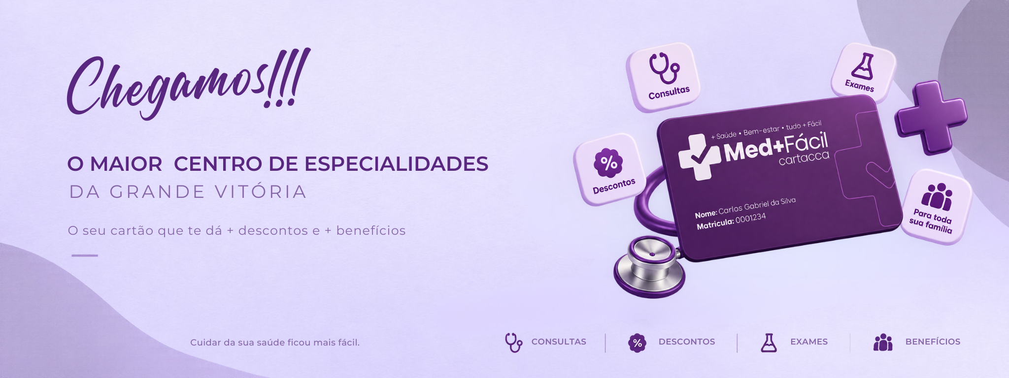 Chegamos! Med+Fácil